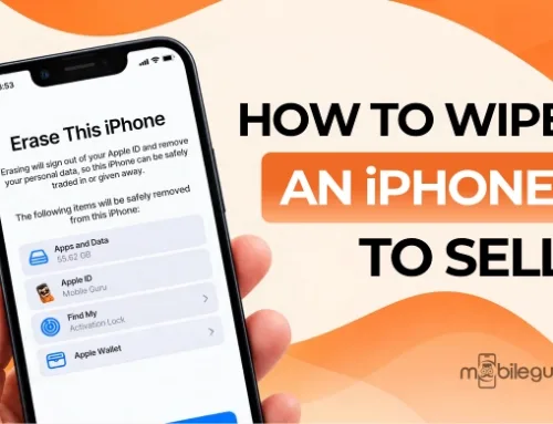 How to Wipe an iPhone to Sell